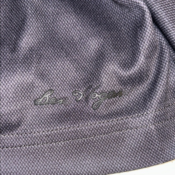 Ben Hogan Performance Black and Gray Striped Men's Polo Shirt - Picture 5 of 6